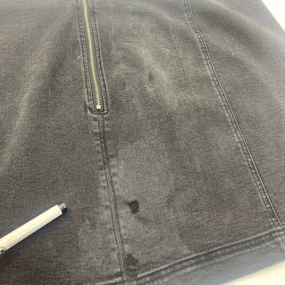 BP Black Denim Skirt 3X - Picture 11 of 14